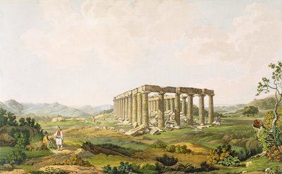 Der Tempel des Apollo Epicurius, Tafel 25 aus Teil 5 von 